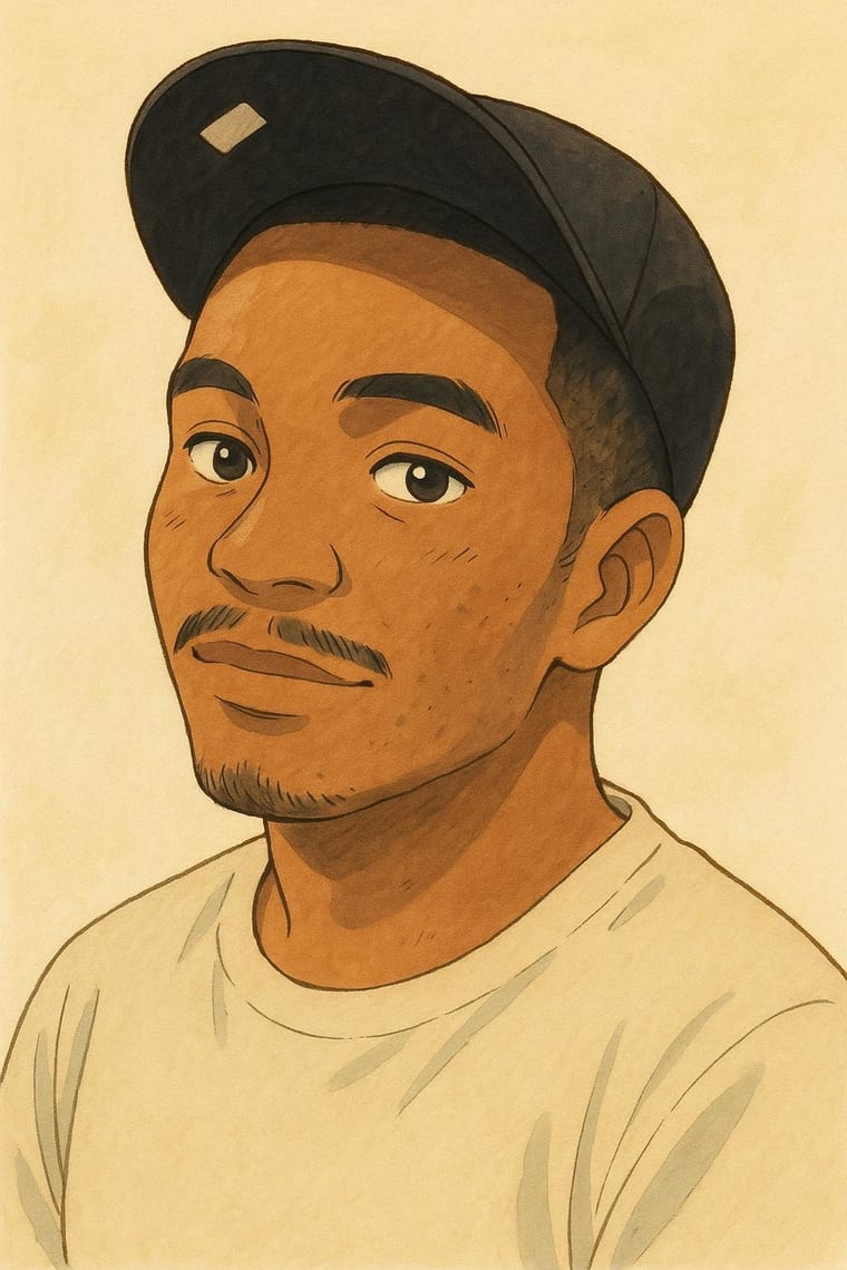 Illustrated portrait of Oron Culzac